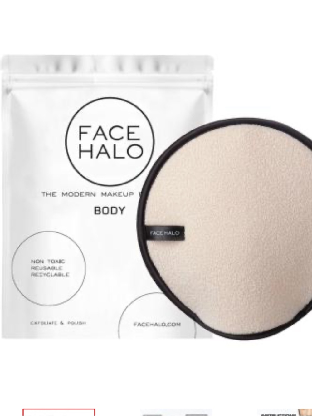 Face Halo Body Exfoliator - Just Add Water